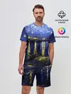 Мужской костюм с шортами / Морской причал