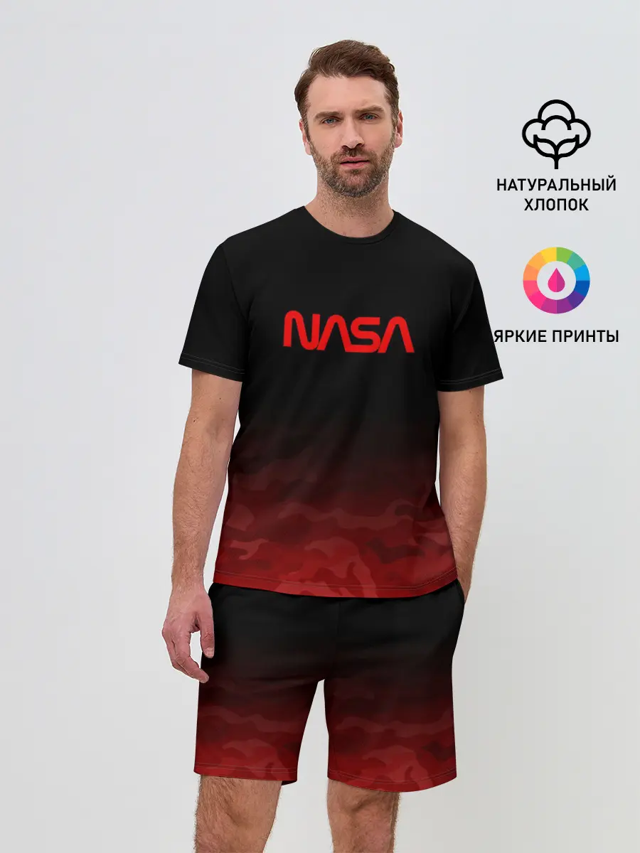 Мужской костюм с шортами / NASA