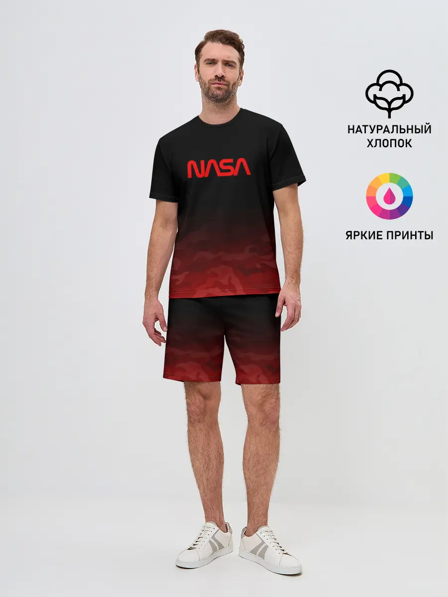 Мужской костюм с шортами / NASA