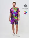 Мужской костюм с шортами / Буйство цвета