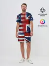 Мужской костюм с шортами / Англия&Америка
