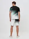 Мужской костюм с шортами / GLITCH STRIPES