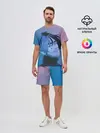 Мужской костюм с шортами / Lil Peep Colors