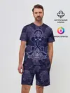 Мужской костюм с шортами / Ганеша