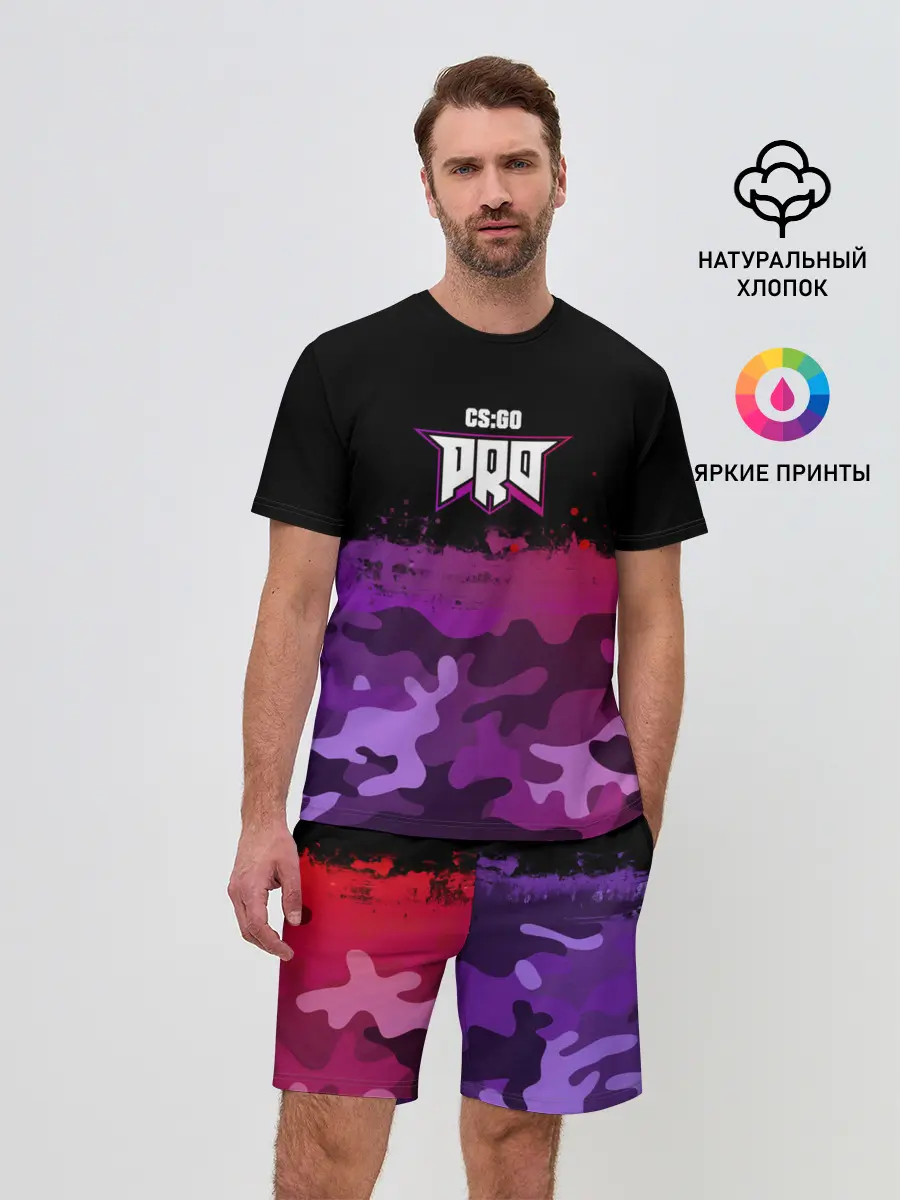 Мужской костюм с шортами / pro100