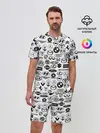 Мужской костюм с шортами / ЛОГОТИПЫ АВТО
