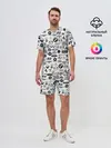 Мужской костюм с шортами / ЛОГОТИПЫ АВТО