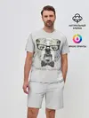 Мужской костюм с шортами / Английский бульдог