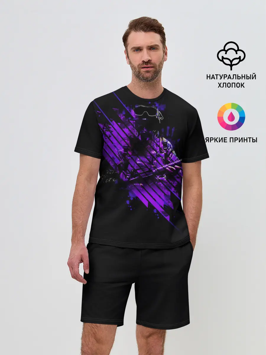Мужской костюм с шортами / pro100