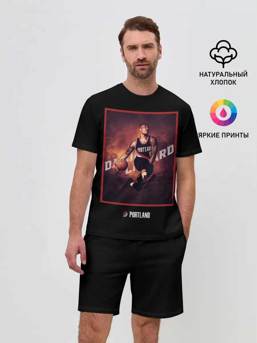 Мужской костюм с шортами / Дамиан Лиллард