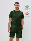 Мужской костюм с шортами / ЗЕЛЕНАЯ БРОНЯ / GREEN STEEL