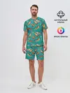 Мужской костюм с шортами / Весёлые выдры