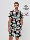 Мужской костюм с шортами / Лягушки в очках