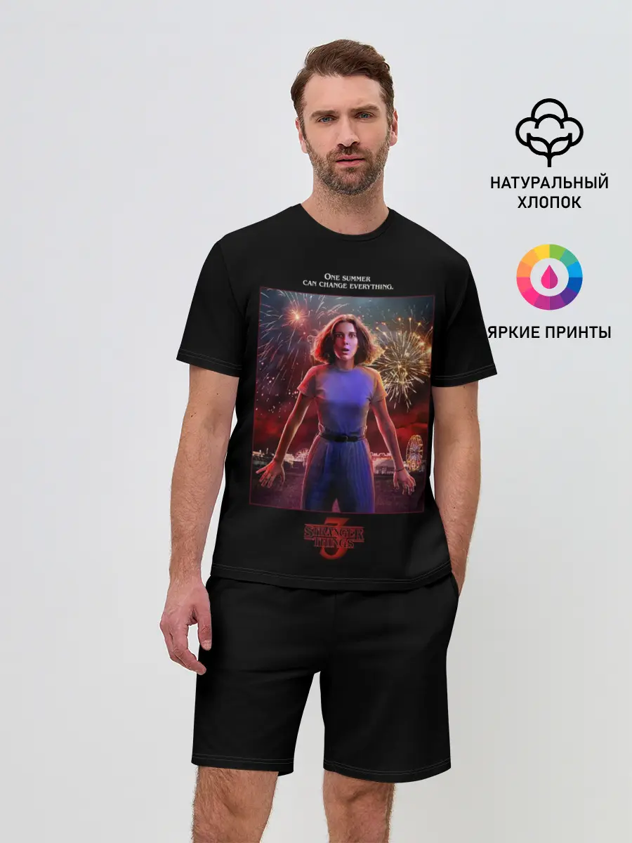 Мужской костюм с шортами / Eleven Stranger Things 3