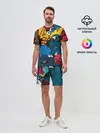 Мужской костюм с шортами / Годзилла