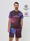 Мужской костюм с шортами / Warframe Logo