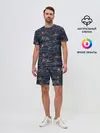Мужской костюм с шортами / Гитары