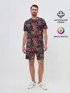 Мужской костюм с шортами / Этнический орнамент