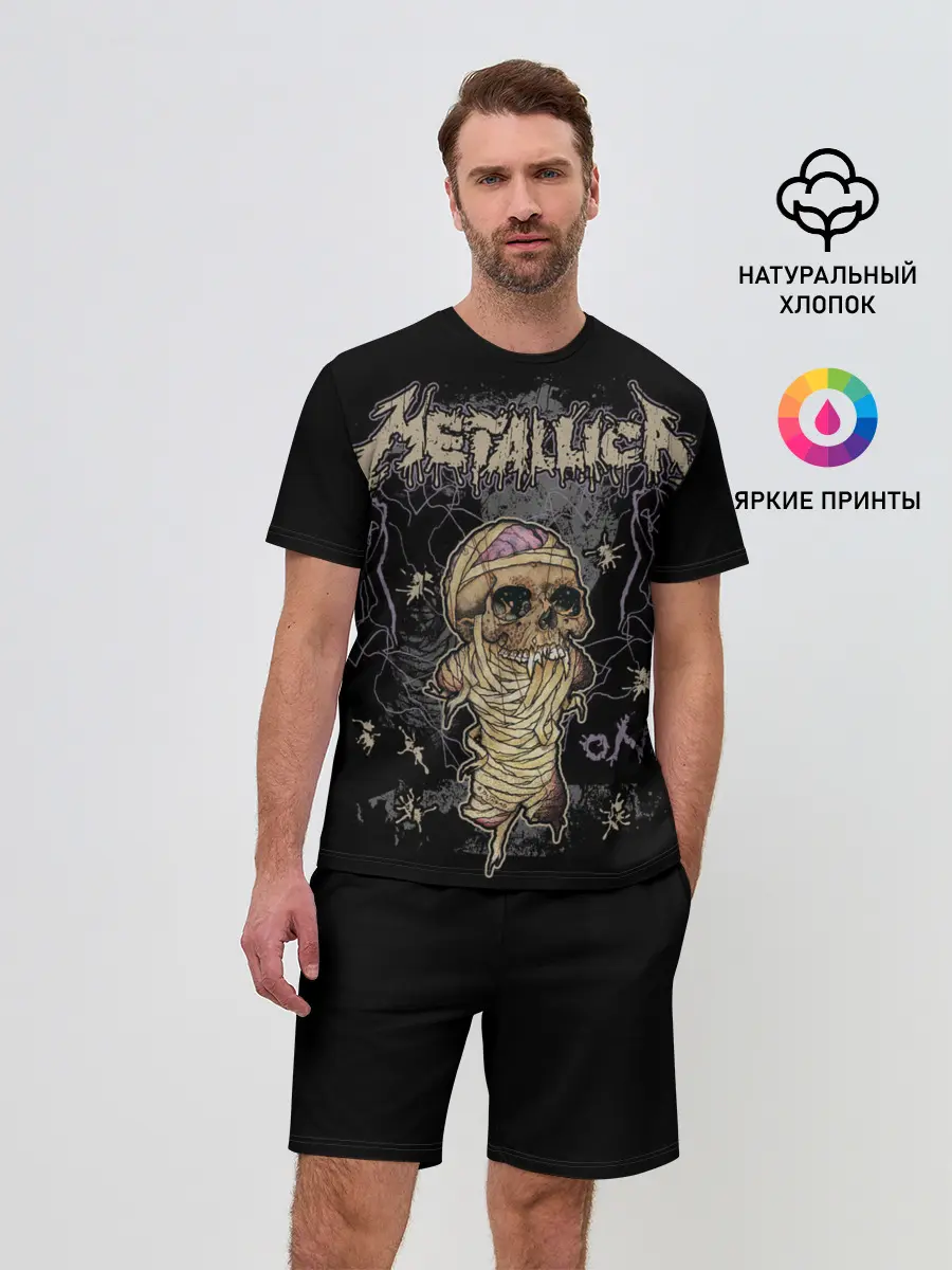 Мужской костюм с шортами / Metallica