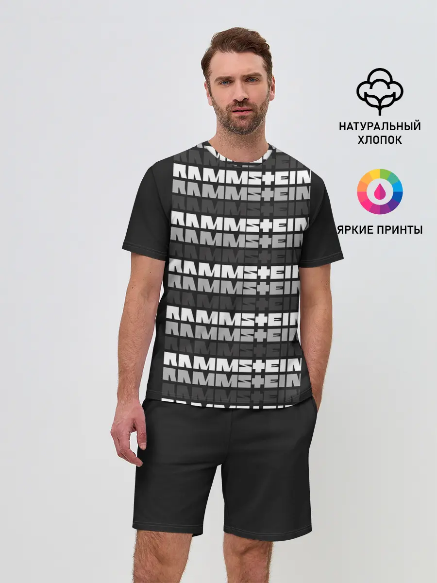 Мужской костюм с шортами / Rammstein