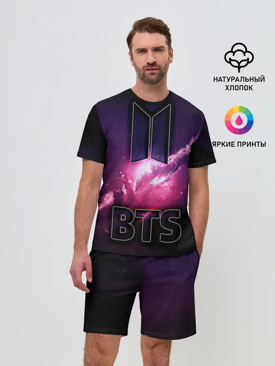 Мужской костюм с шортами / РЮКЗАК BTS