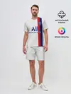 Мужской костюм с шортами / PSG away 19-20