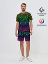 Мужской костюм с шортами / ЛОГОТИПЫ РОК ГРУППЫ