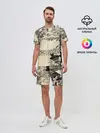 Мужской костюм с шортами / Японская гравюра