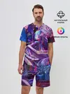 Мужской костюм с шортами / Волшебная Хацуне Мику