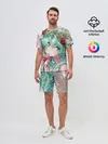 Мужской костюм с шортами / Цветок и Хацуне Мику