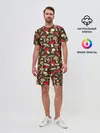 Мужской костюм с шортами / Грибы