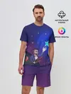 Мужской костюм с шортами / JONY /Звезда/