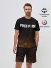 Мужской костюм с шортами / FREE FIRE
