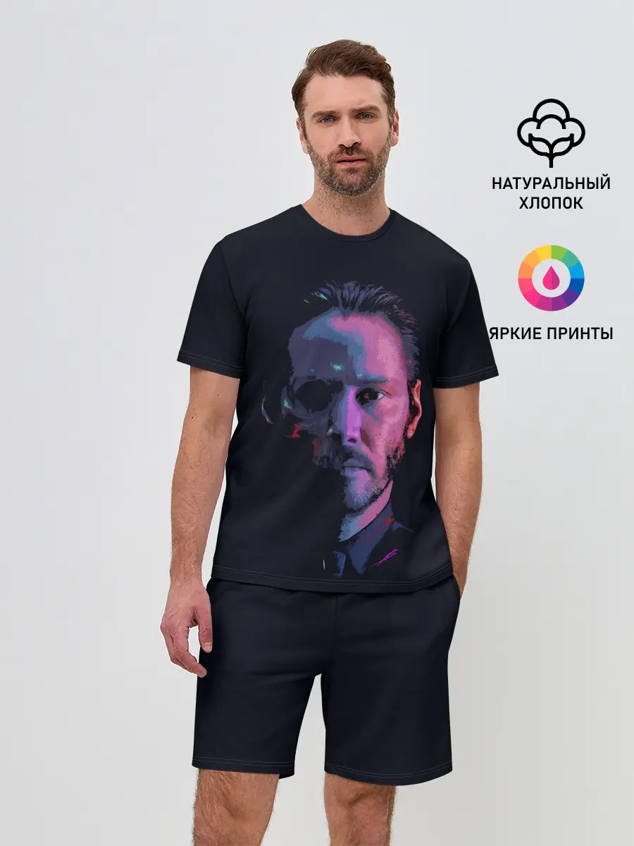 Мужской костюм с шортами / Джон Уик