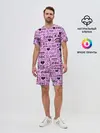 Мужской костюм с шортами / LIL PEEP LOGOBOMBING