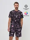 Мужской костюм с шортами / LIL PEEP LOGOBOMBING