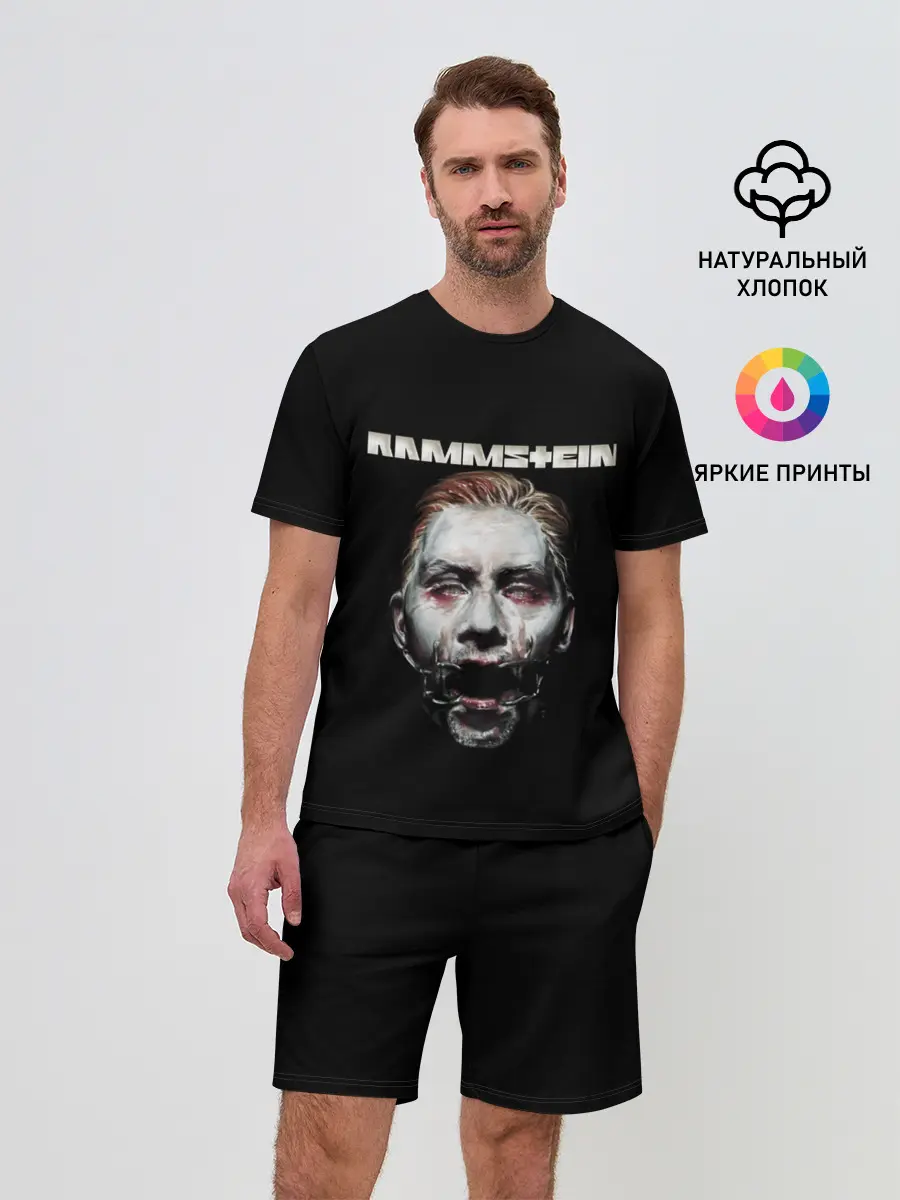 Мужской костюм с шортами / Rammstein