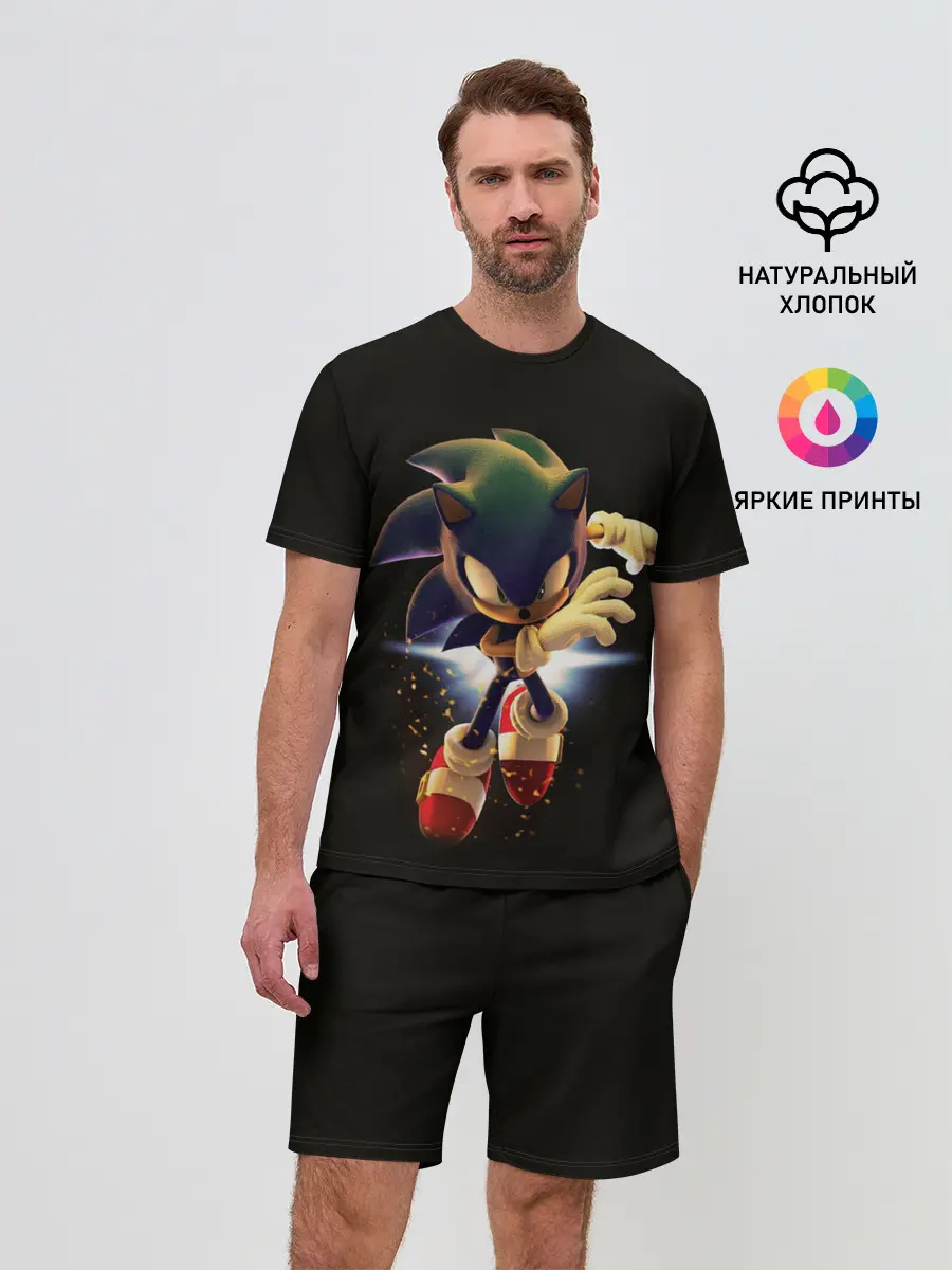Мужской костюм с шортами / Sonic