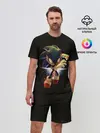 Мужской костюм с шортами / Sonic
