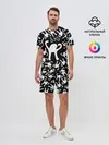 Мужской костюм с шортами / ЪУЪ СЪУКА ГЛИТЧ
