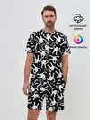 Мужской костюм с шортами / ЪУЪ СЪУКА ГЛИТЧ