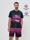Мужской костюм с шортами / НЕОНОВЫЙ ГОРОД