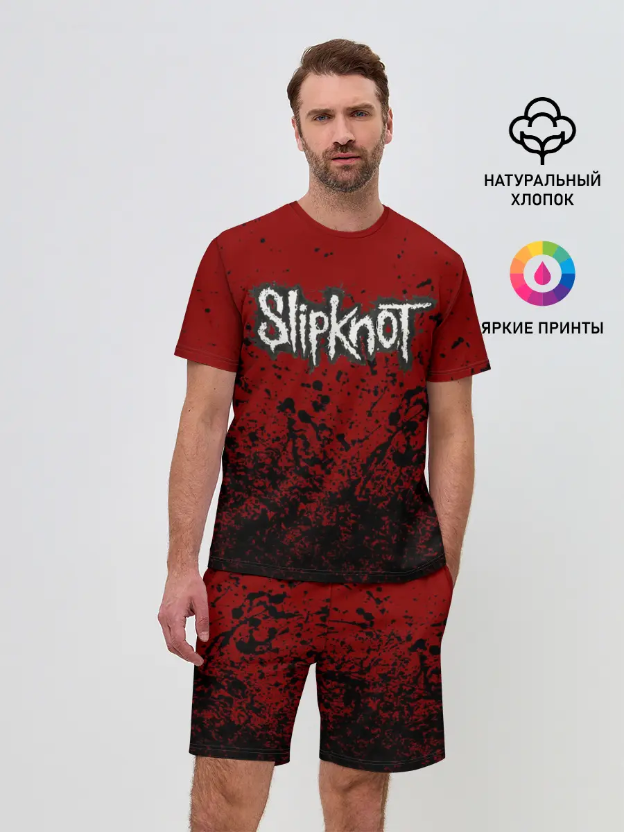 Мужской костюм с шортами / slipknot