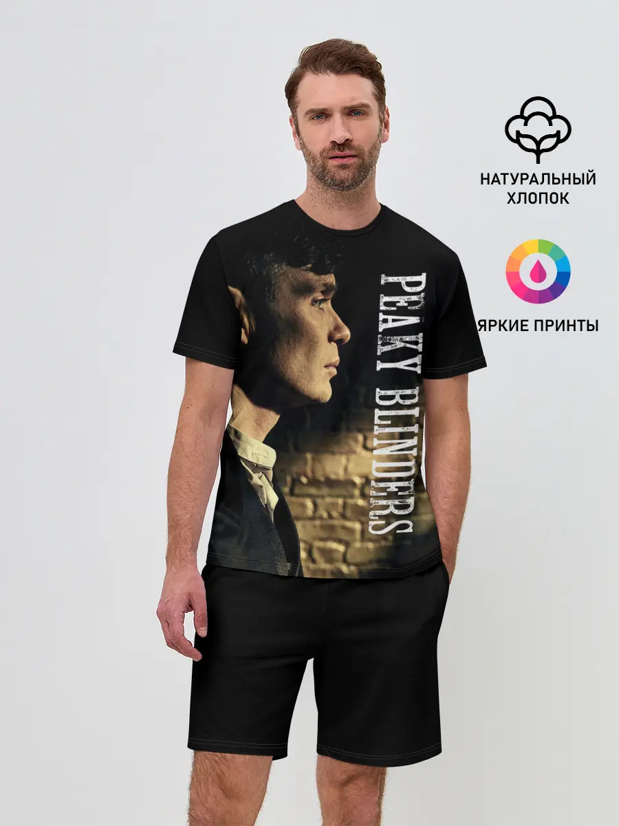 Мужской костюм с шортами / Острые козырьки