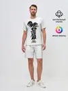 Мужской костюм с шортами / Острые козырьки