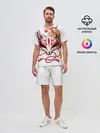 Мужской костюм с шортами / Берсерк Синий Экзорцист