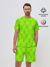 Мужской костюм с шортами / Billie Eilish pattern