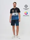 Мужской костюм с шортами / люди в черном