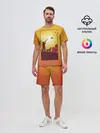 Мужской костюм с шортами / Охотник с собакой