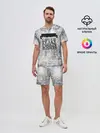 Мужской костюм с шортами / Острые козырьки